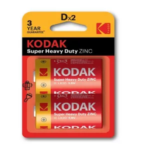 Baterías Kodak Super Heavy Duty 2-D